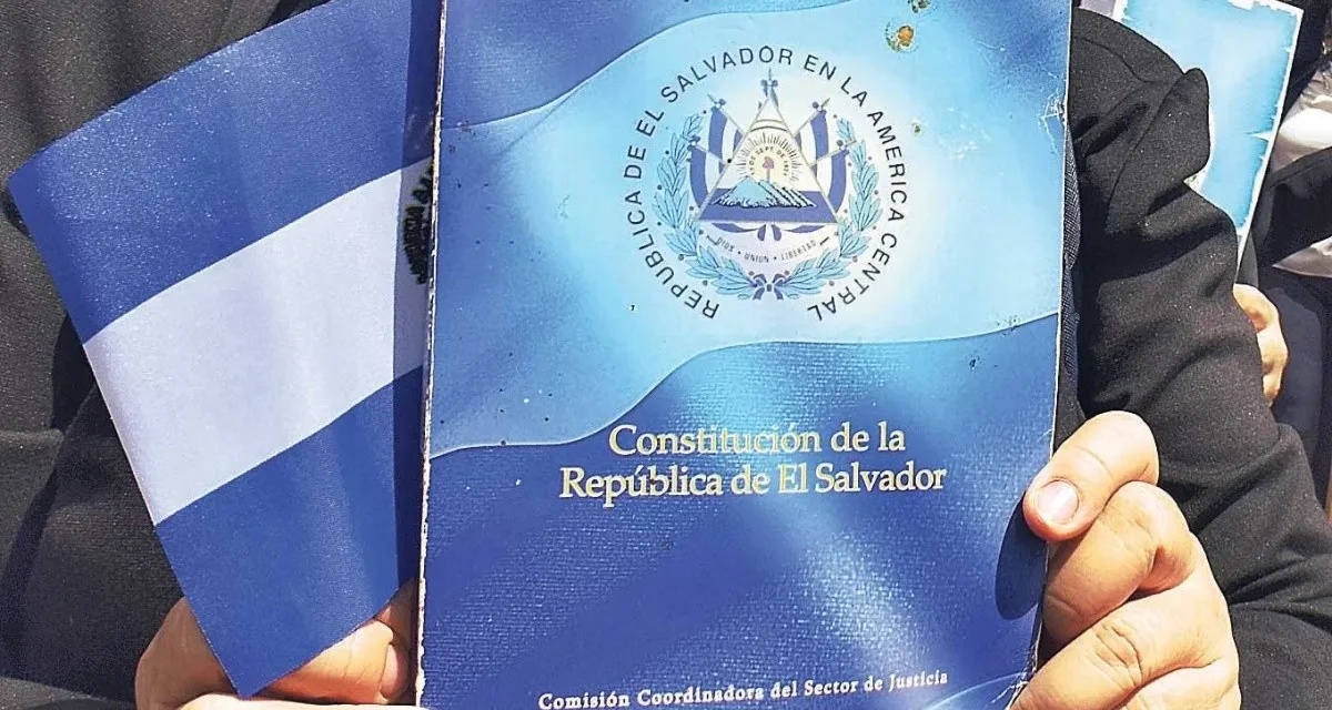 Congreso salvadoreño ratifica reformas para cambios de la constitucional