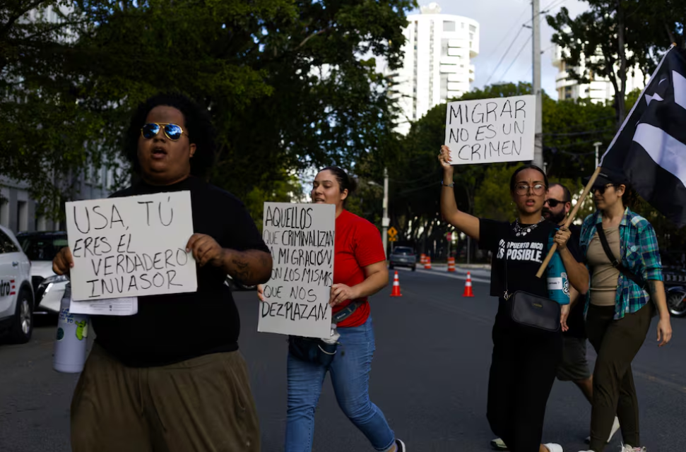Protestas en contra de Trump por políticas migratorias