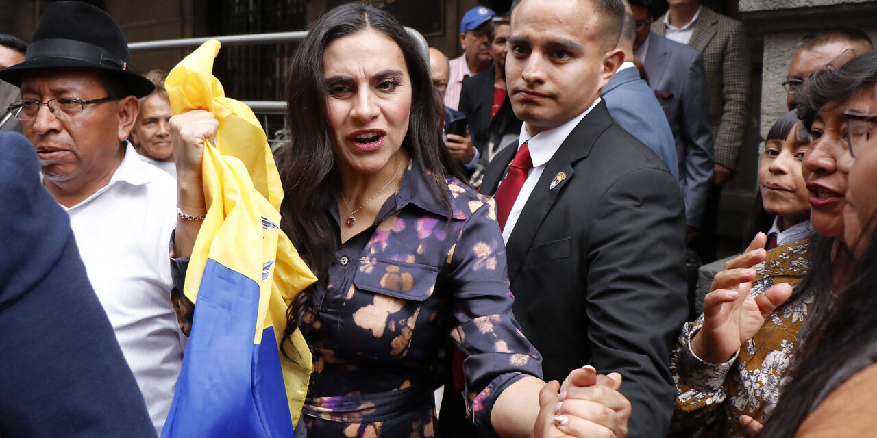 ONU muestra preocupación por hostigamiento político en contra de la vicepresidenta de Ecuador