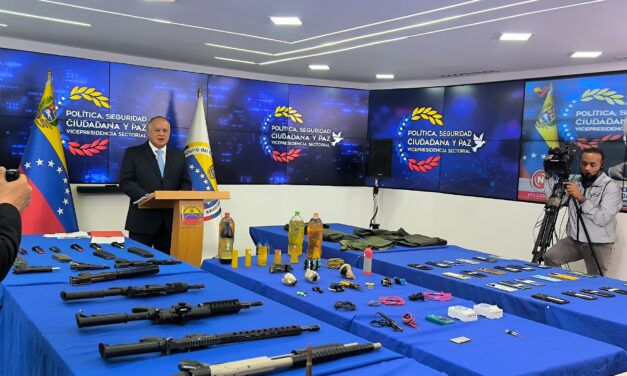 Desmantelan plan terrorista de la oposición en Venezuela
