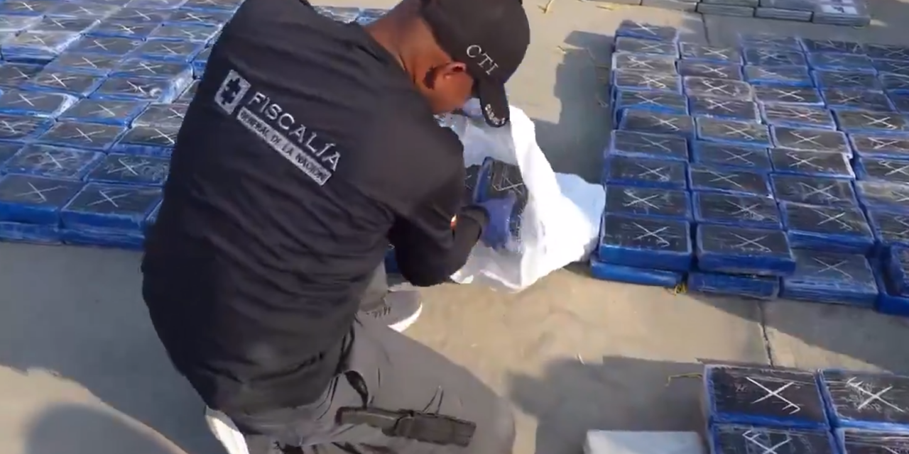 Armada de Colombia incauta más de cuatro toneladas de cocaína