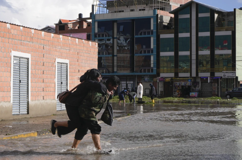 Emergencia en Bolivia por las fuertes lluvias