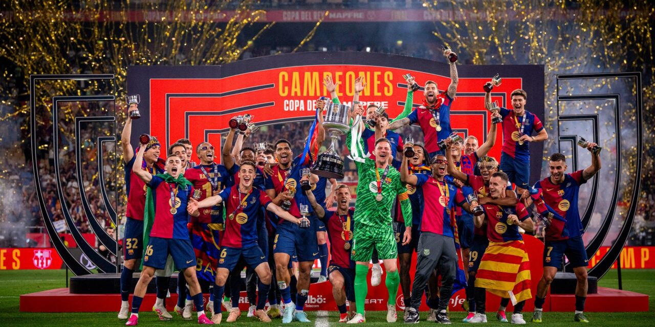 Barcelona se corona campeón de la Copa del Rey