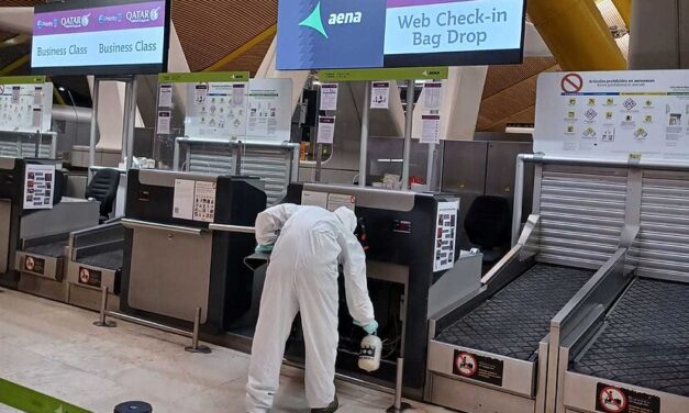 Chinches, garrapatas y cucarachas en aeropuerto de Madrid