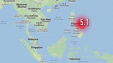 Un sismo de magnitud 5.1 sacudió Filipinas