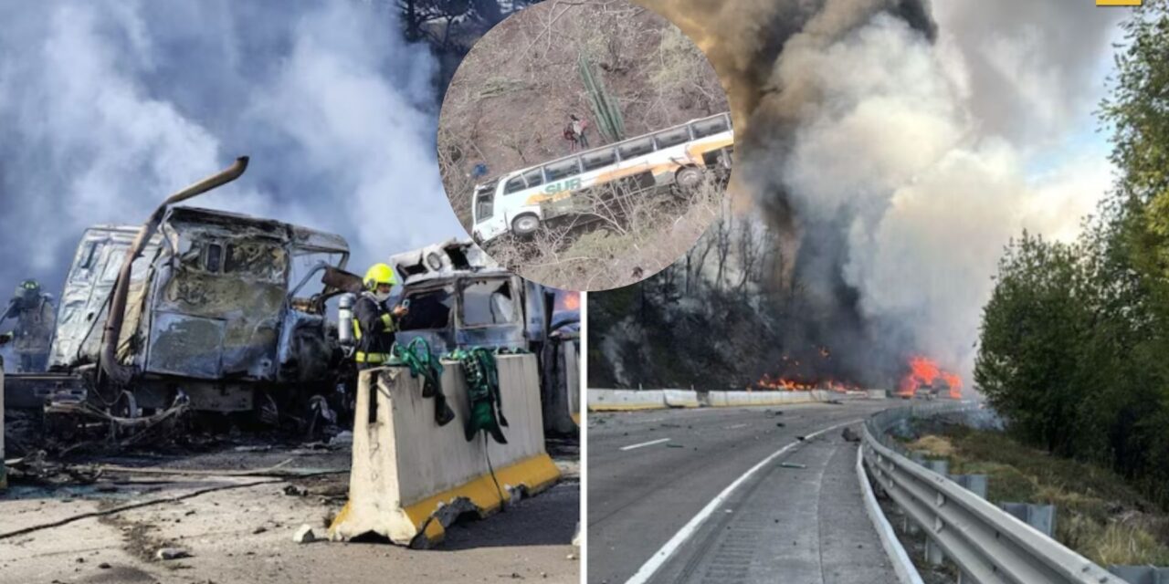 Tragedia en carretera de Puebla: 21 muertos tras choque múltiple