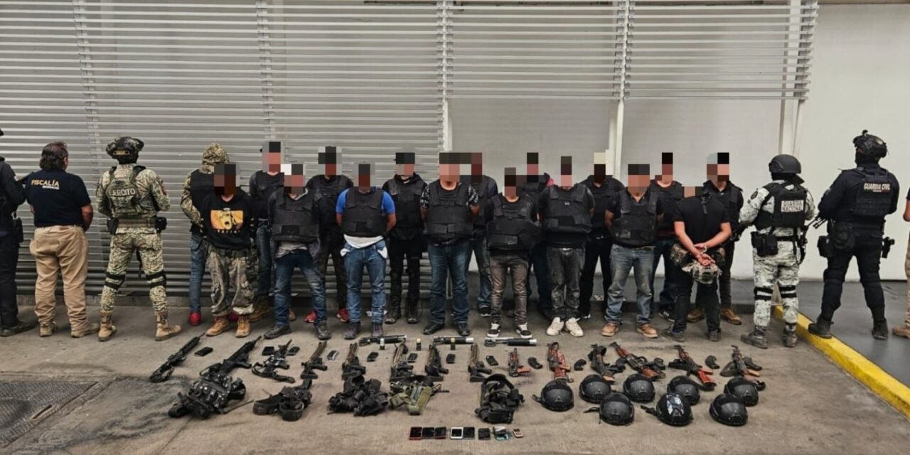 Capturan a 17 sicarios relacionados con el ataque a militares en Michoacán