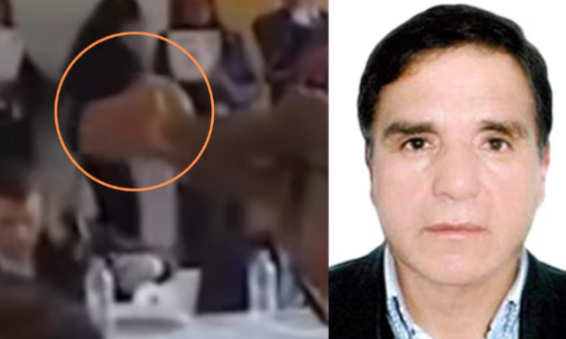 Lanzan orina a un alcalde en plena audiencia pública en Perú