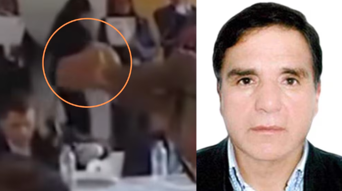 Lanzan orina a un alcalde en plena audiencia pública en Perú