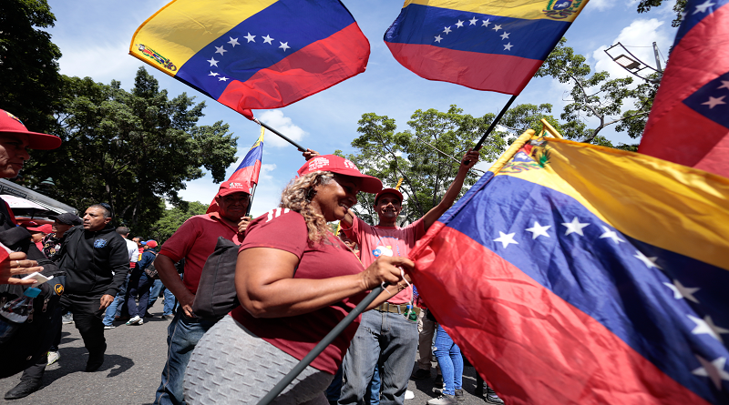 Marcha por el Día de la Familia y en celebración del rescate de Maikelys Espinoza en Caraca
