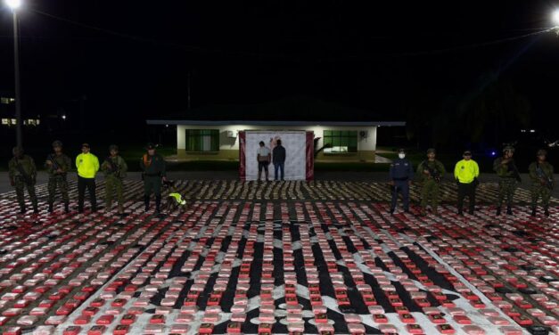 Tres toneladas de droga fueron incautadas en Colombia