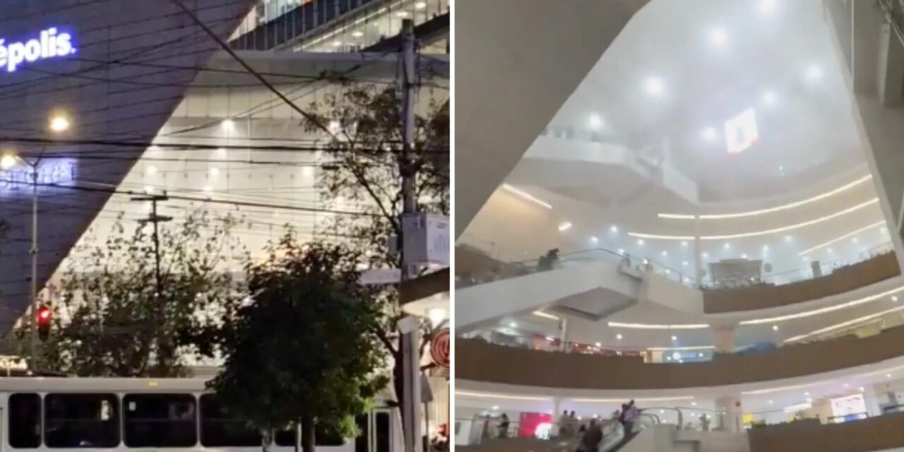 Incendio en centro comercial genera alarma en la Ciudad de México