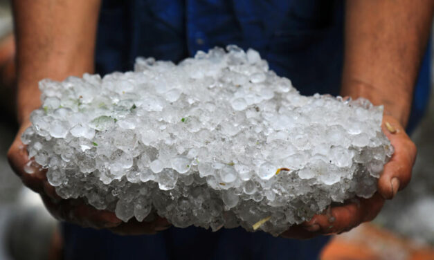 Tormenta de granizo azotó Alejandría, Egipto