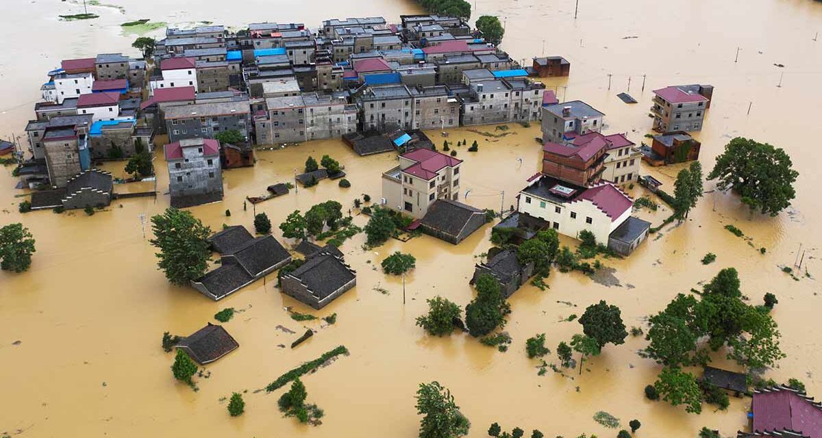 China sufre la peor inundación de su historia
