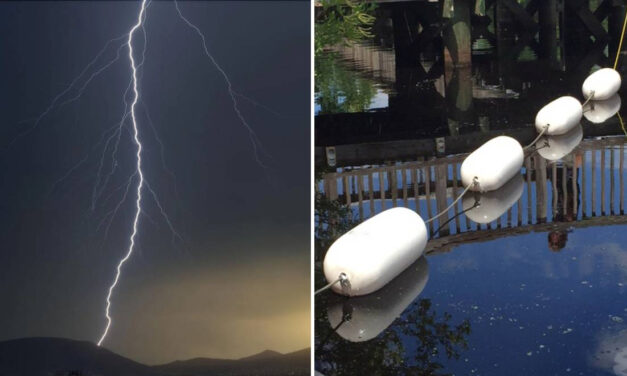 Rayo impacta, parque en Carolina del Sur, y deja al menos 15 heridos