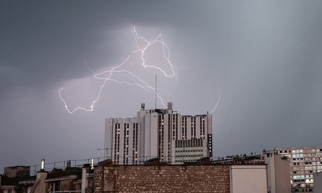 Violenta tormenta en Francia