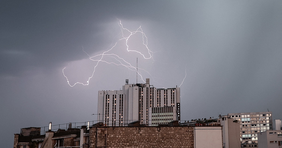 Violenta tormenta en Francia