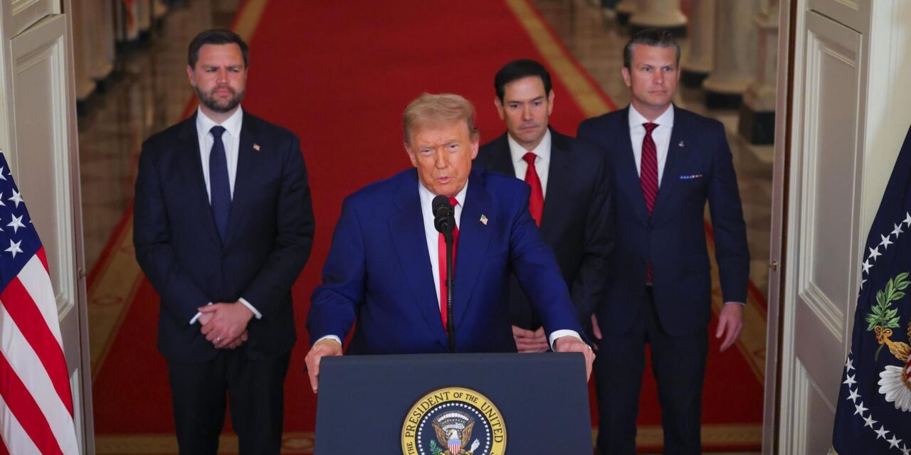 Trump proclama el fin de la Guerra de los 12 Días entre Israel e Irán