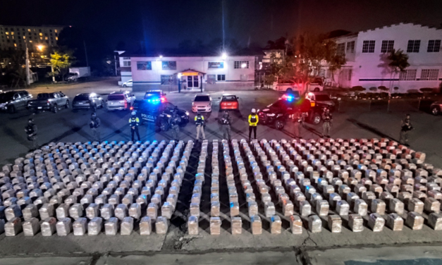 463 detenidos y más de 8,925 paquetes con droga fueron incautados por la policía de Panamá