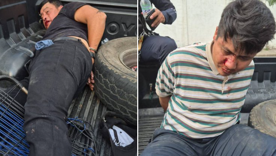 Agentes detenidos por vínculos con la pandilla 18 en Guatemala