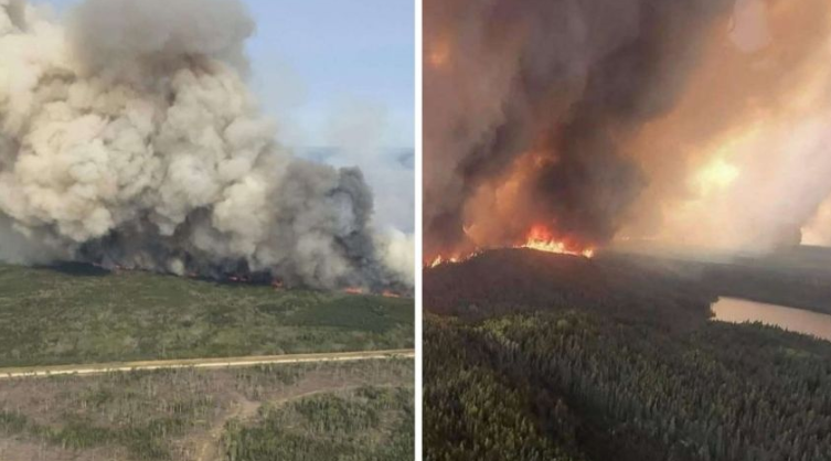 Humo de los incendios forestales en Canadá llega hasta Europa