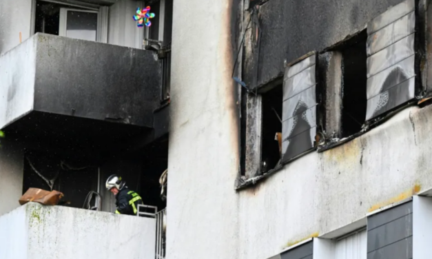 Cuatro muertos en incendio de un edificio en Francia