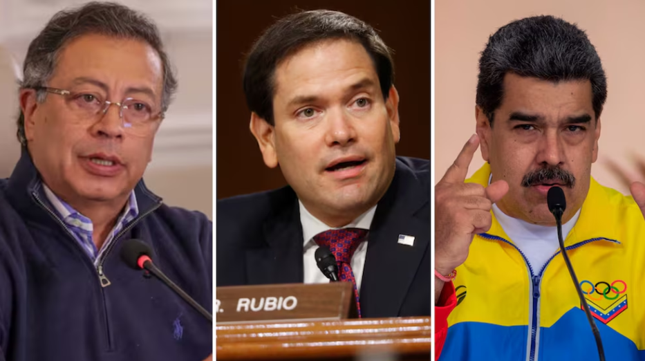Nicolás Maduro acusó a Marco Rubio de dirigir un plan para “derrocar” el gobierno de Colombia