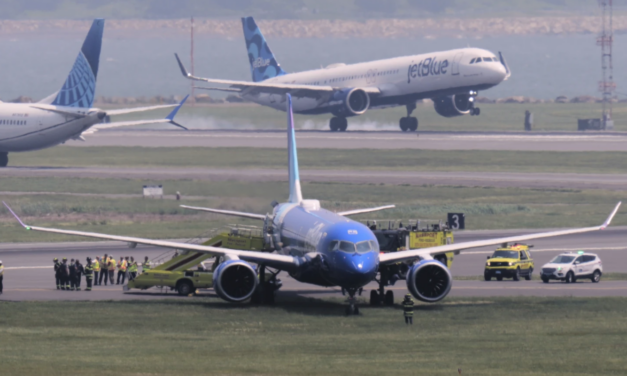 Un avión se accidentó en el aeropuerto Logan de Boston, EE. UU.