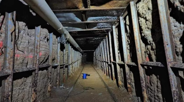 Localizan narcotúnel en Tijuana, México con salida a San Diego, EE.UU.
