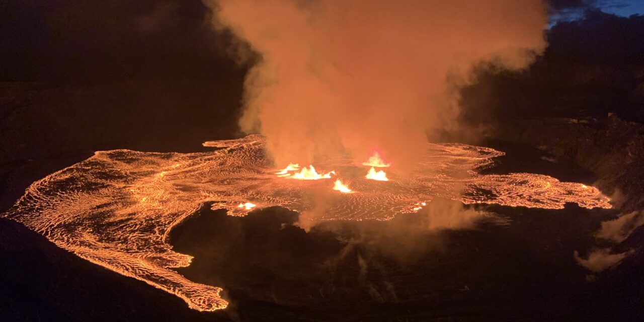 Volcán Kilauea otra vez en erupción