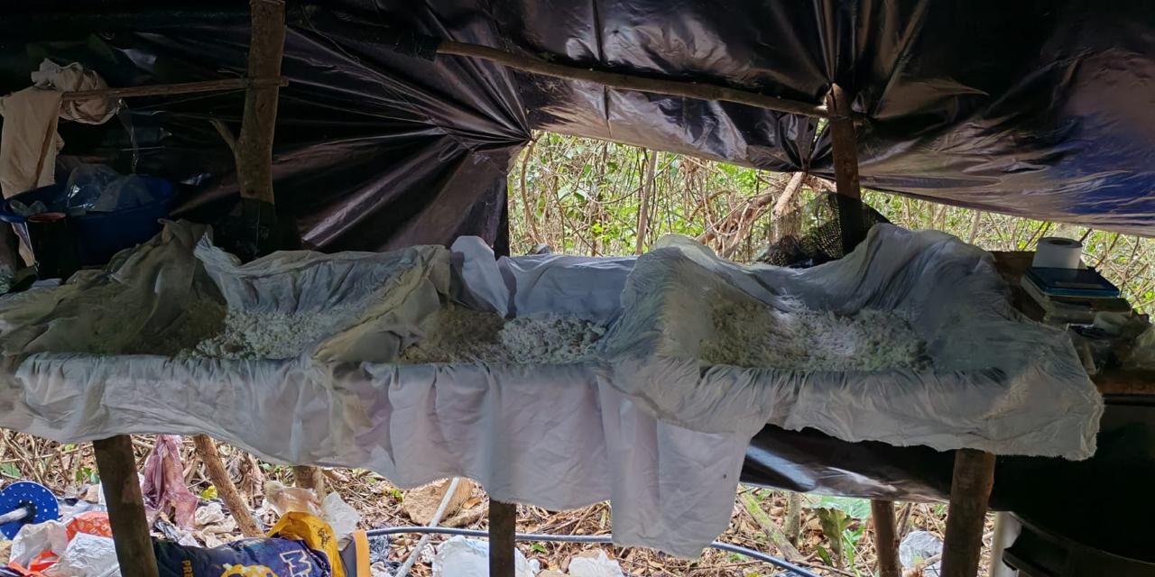 500 kilos de cocaína fueron incautadas al Ejército de Liberación Nacional