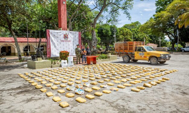 Más de 300 kilos de marihuana fueron incautados en Colombia