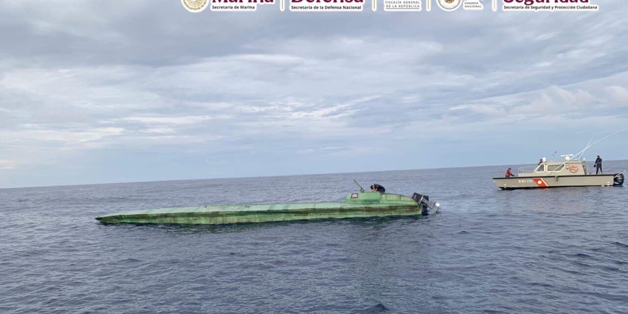 Marina mexicana incauta más de tres toneladas de cocaína