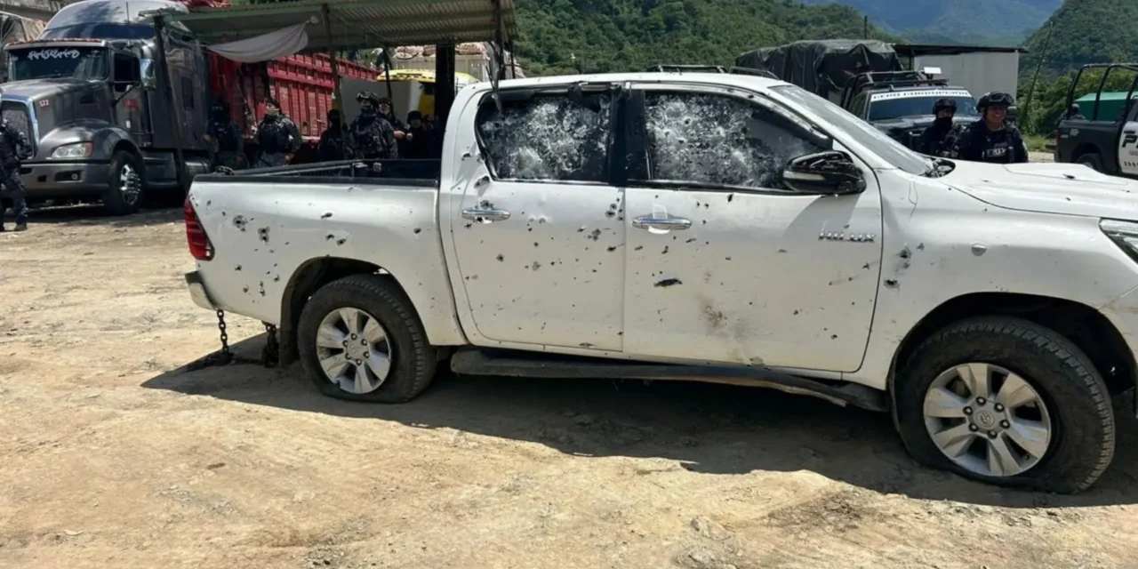 Policías mexicanos matan a cuatro criminales en la frontera con Guatemala