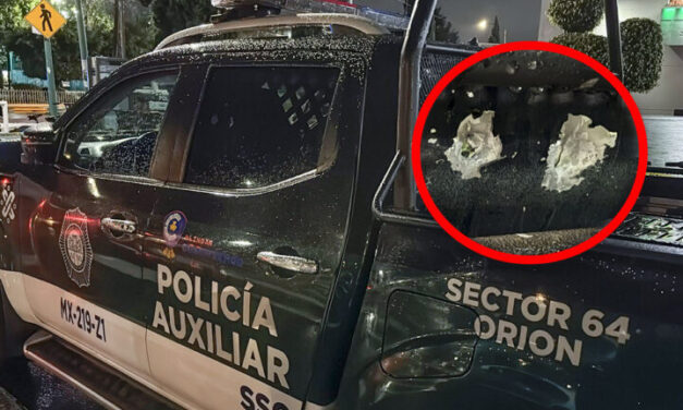 Atentado contra el jefe de la Policía Auxiliar en Cuauhtémoc, México