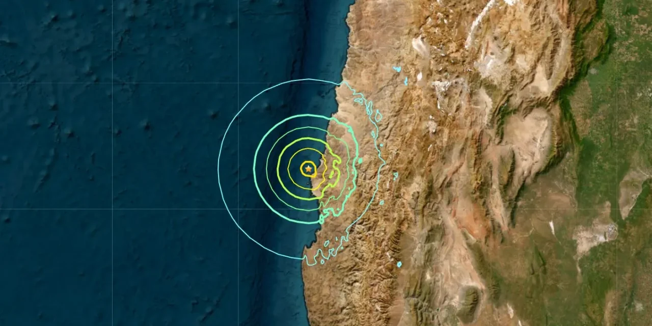 Un sismo de magnitud 6,5 sacudió Chile