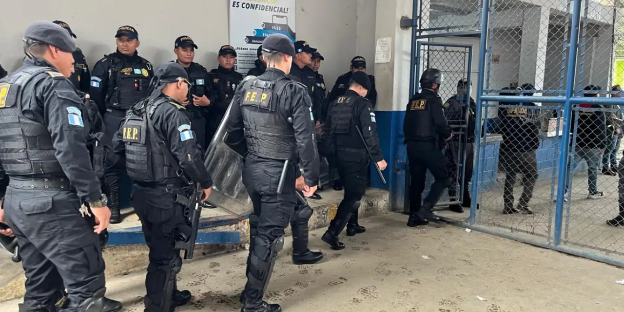 Realizan requisa masiva en penal de Guatemala