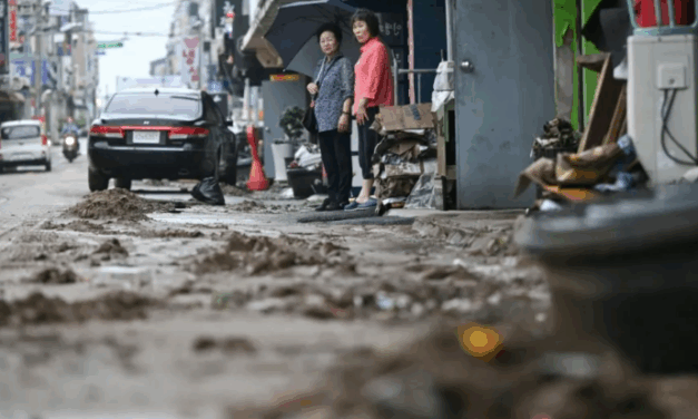 Al menos tres muertos y más de 1,000 evacuados dejaron las torrenciales lluvias en Corea del Sur