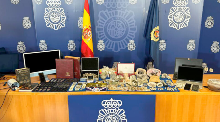 Detienen traficantes de piezas arqueológicas en España