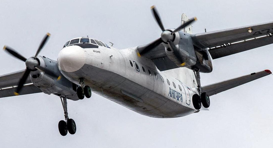 Avión con 49 pasajeros a bordo se estrelló en Rusia
