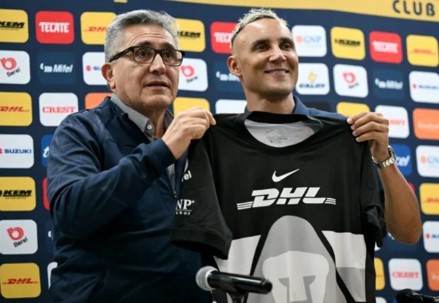 Keylor Navas es el nuevo refuerzo de los Pumas de México