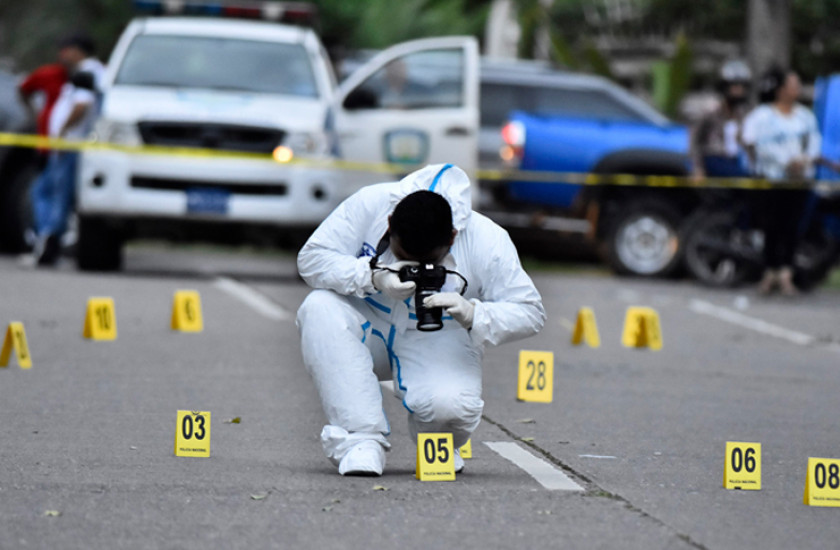 Honduras reporta seis muertes violentas por día