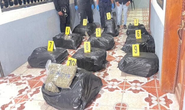 Más de 100 kilos de marihuana incautados en Guatemala