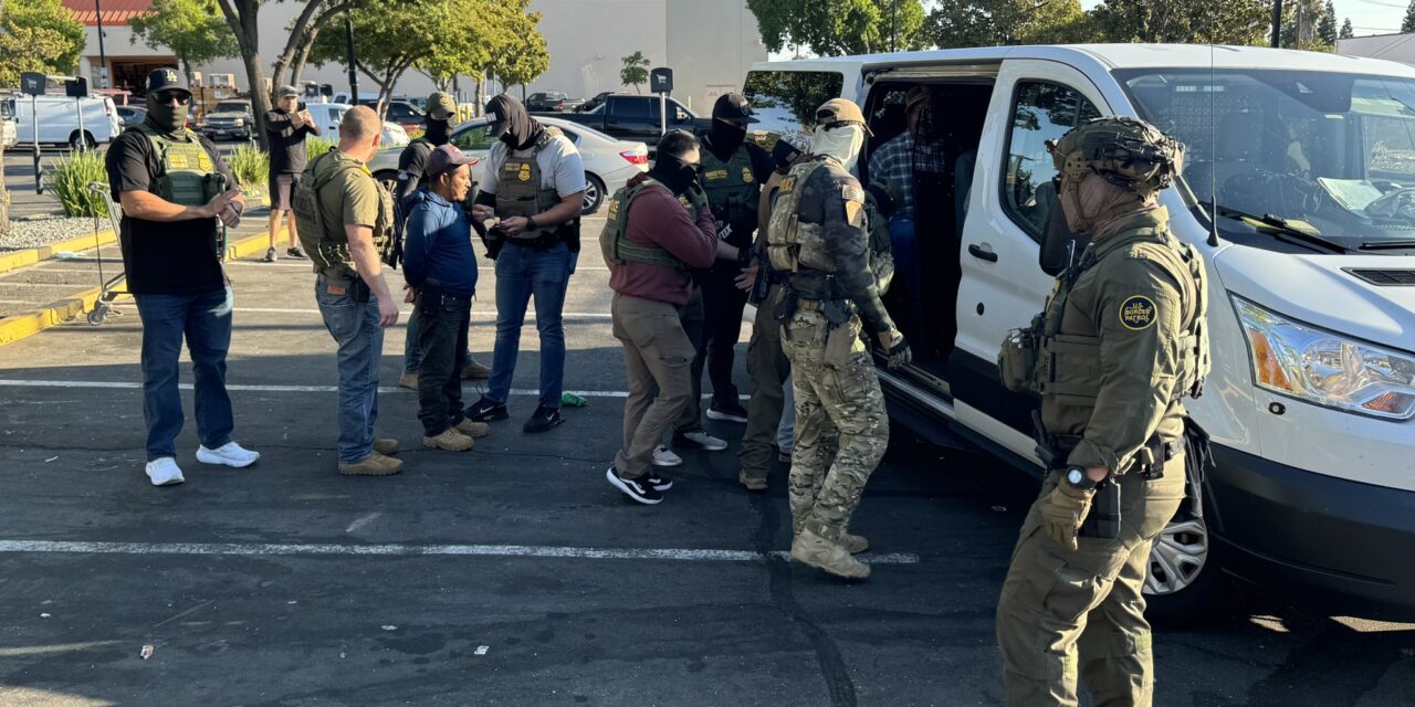 Al menos 11 inmigrantes fueron detenidos en una redada en Sacramento, California, EE. UU.