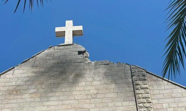 Israel atacó iglesia en la Franja de Gaza