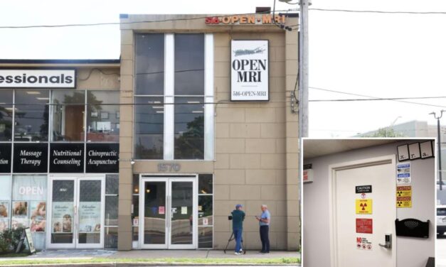Un hombre de 61 años fue succionado por una máquina de resonancia magnética en Long Island