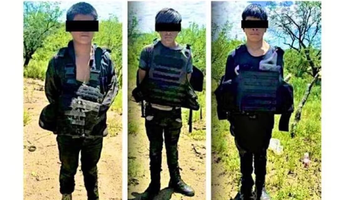 349 niños sicarios han sido capturados en Sonora, México