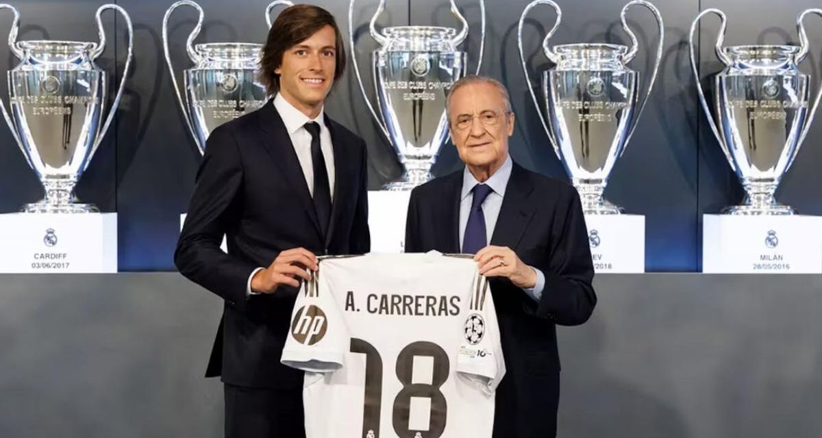 Álvaro Carreras ya es jugador del Real Madrid