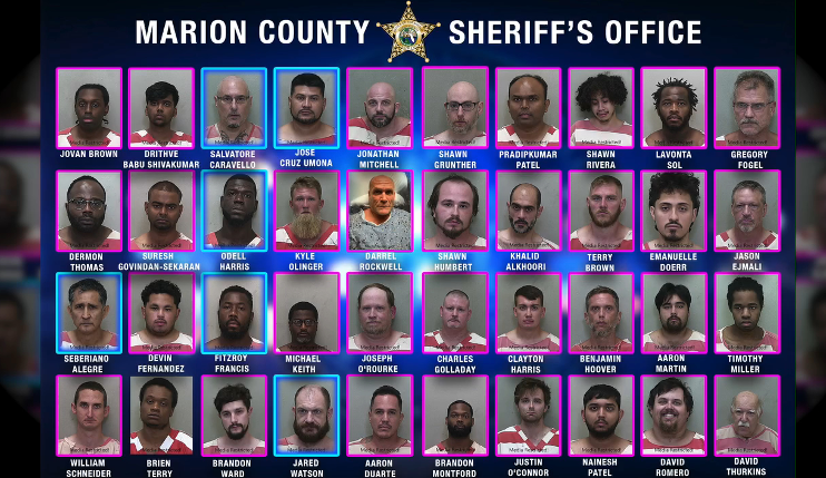 40 depredadores sexuales arrestados en Florida