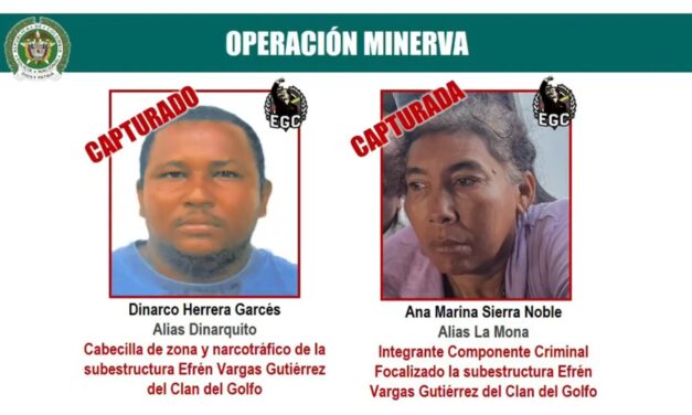 Capturan a cabecilla del «clan del golfo» en Colombia